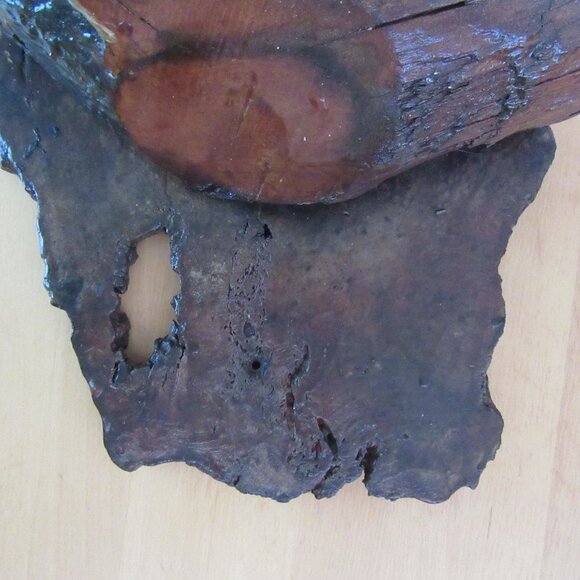 Vintage cypress wood handmade shelf - wall or tabletop - rustic, beach house - Picture 10 of 16